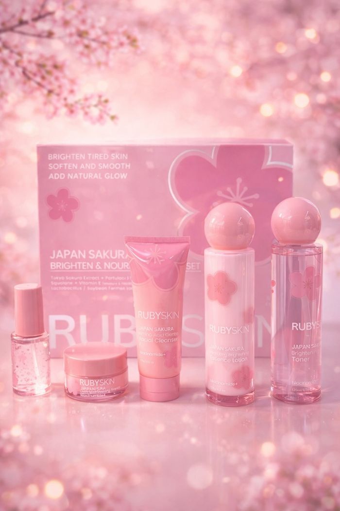 Rubyskin sakura set