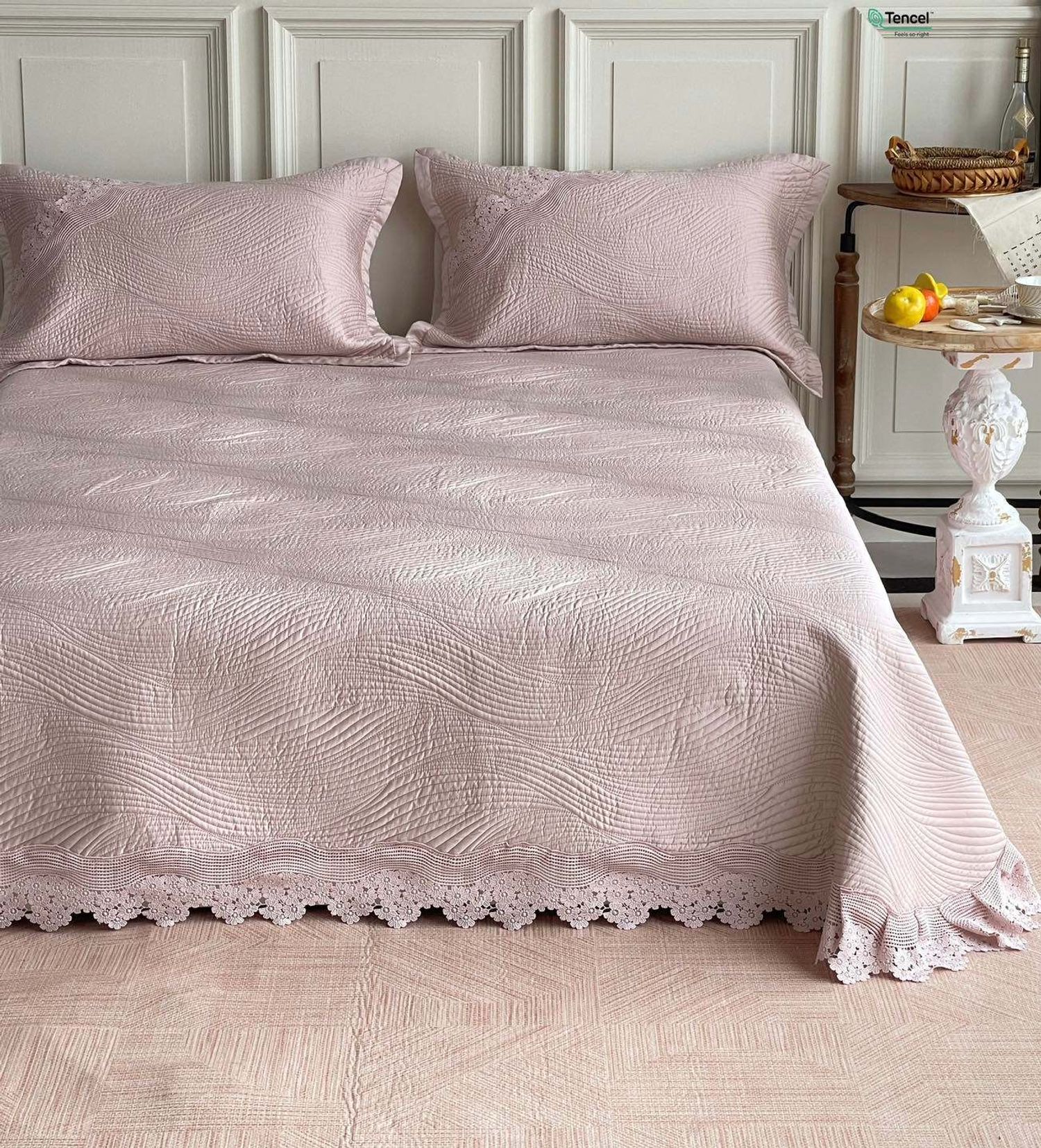 Зөөлөн TENCEL ширмэл даавуун орны бүтээлэг