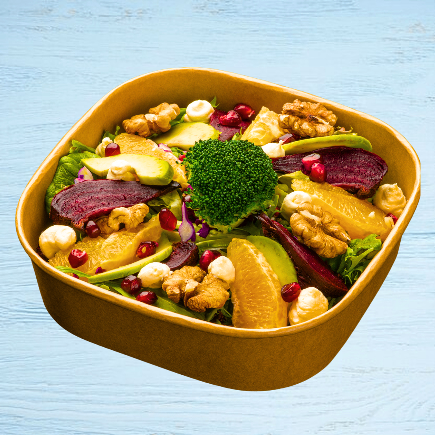 Orange and walnut salad