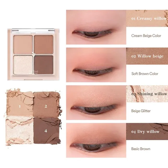 rom&nd Better Than Eyes N01 Dry Willow Flower