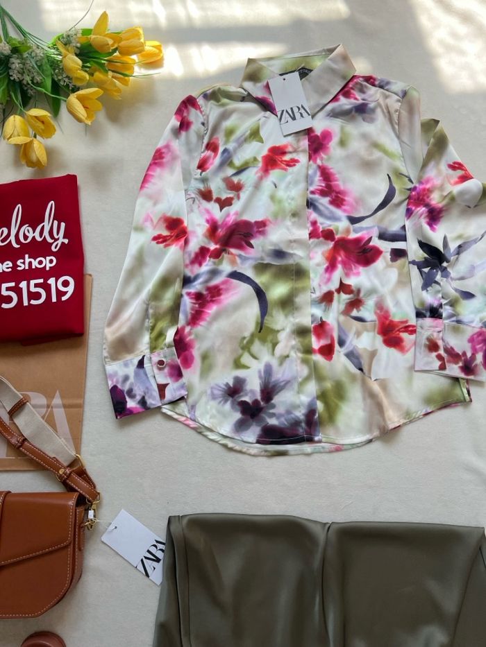 zara silk ssorochik tsetsegtei