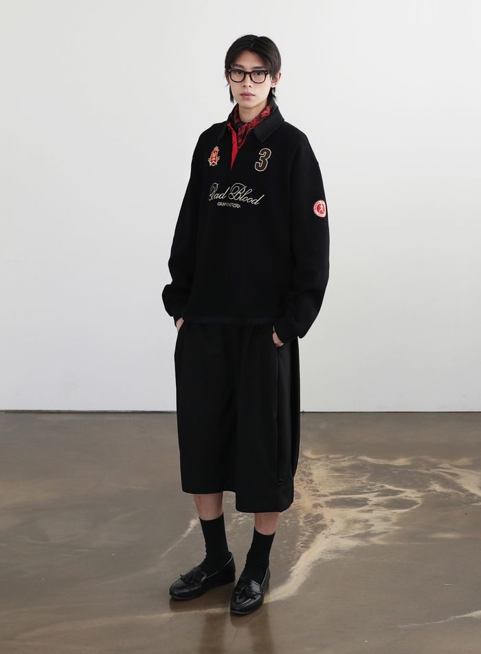 Royal Classic Rugby Shirt - Black