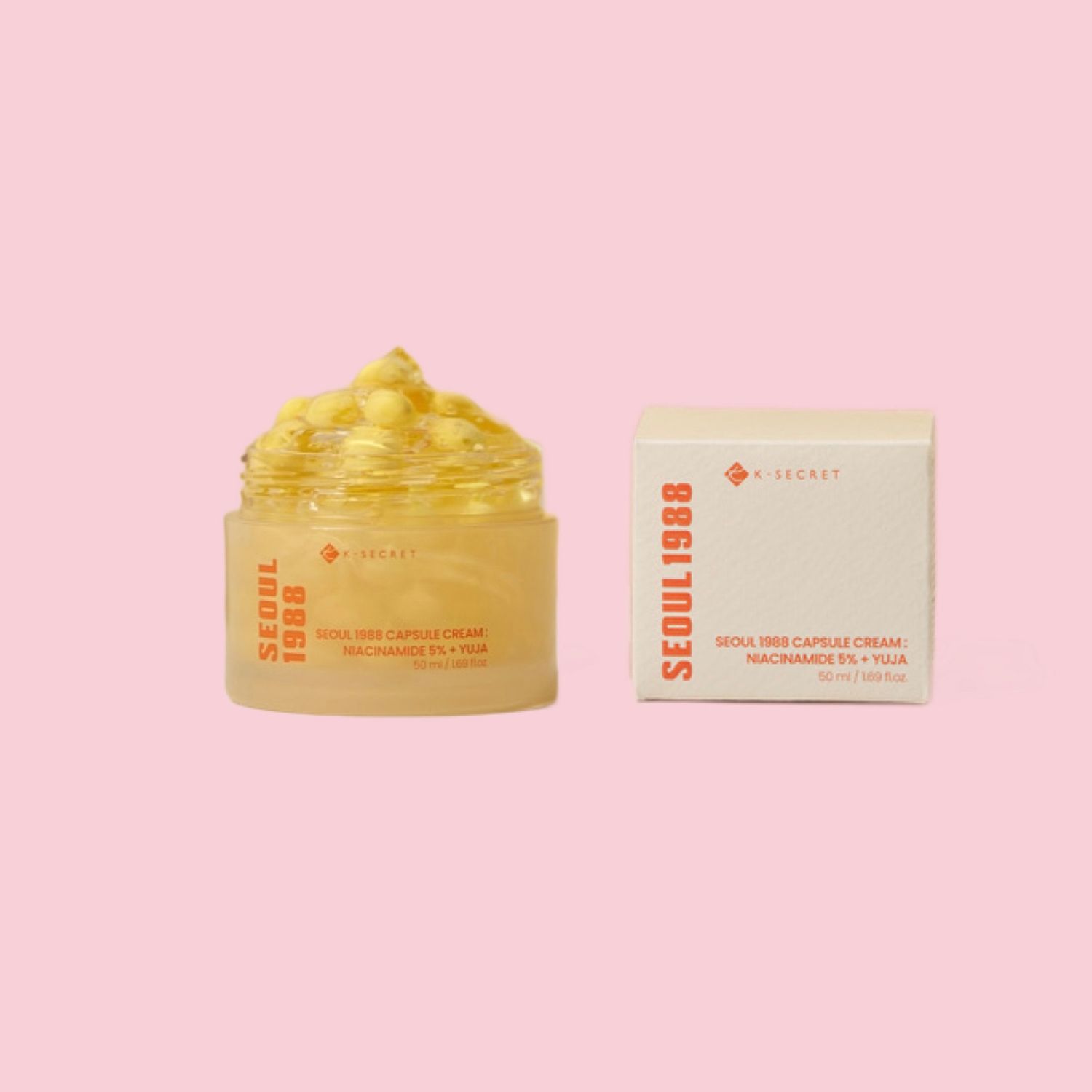 K-Secret Seoul 1988 Capsule Cream: Niacinamide 5% + Yuja