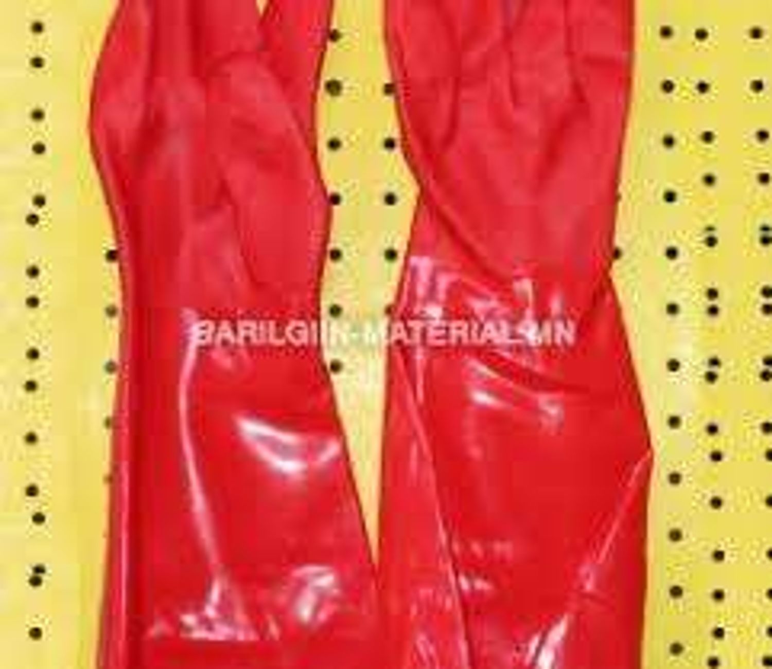 Резинэн бээлий - Зузаан  Улаан  