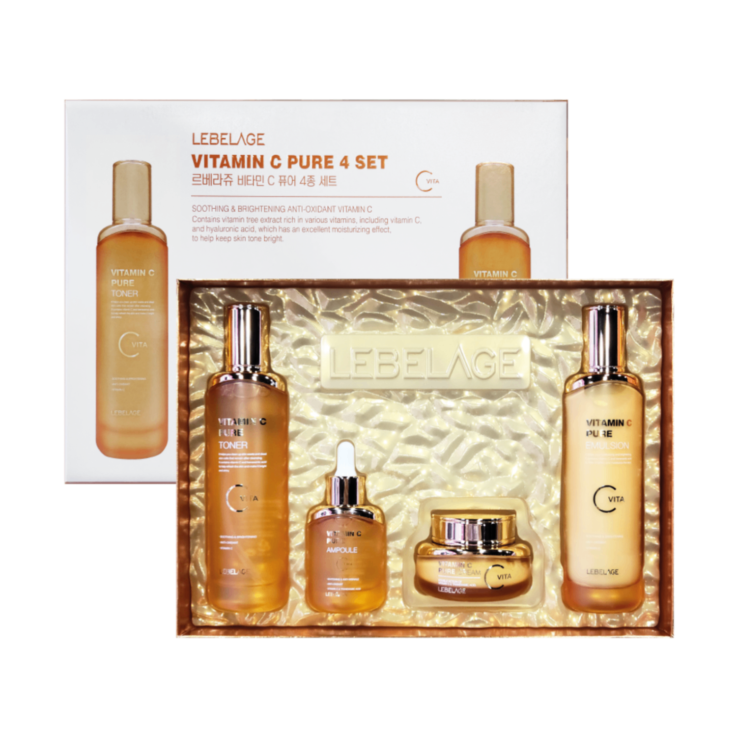 Эмэгтэй арьс арчилгааны 4-тэй Сет  