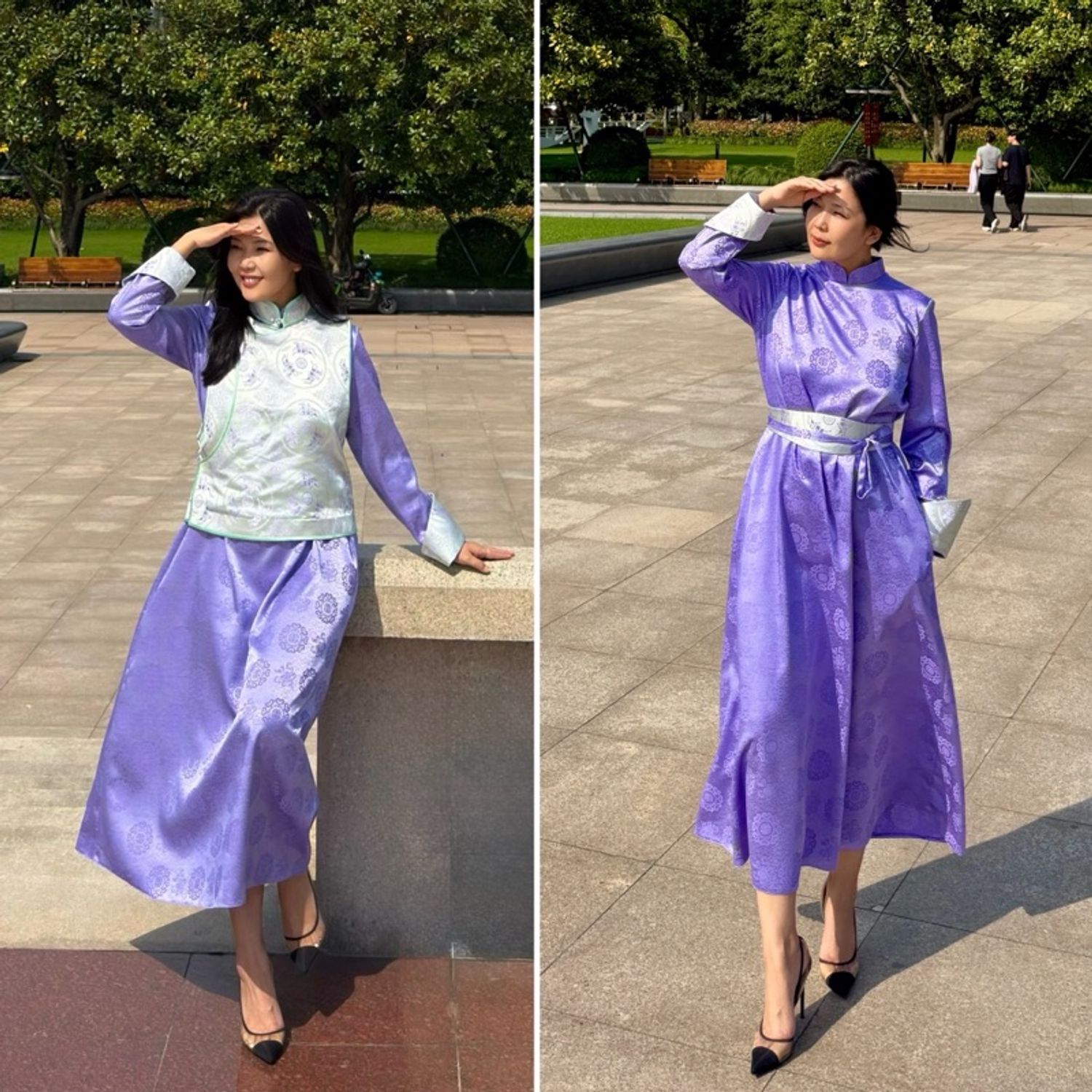 Үндэсний загвар 💜🩵