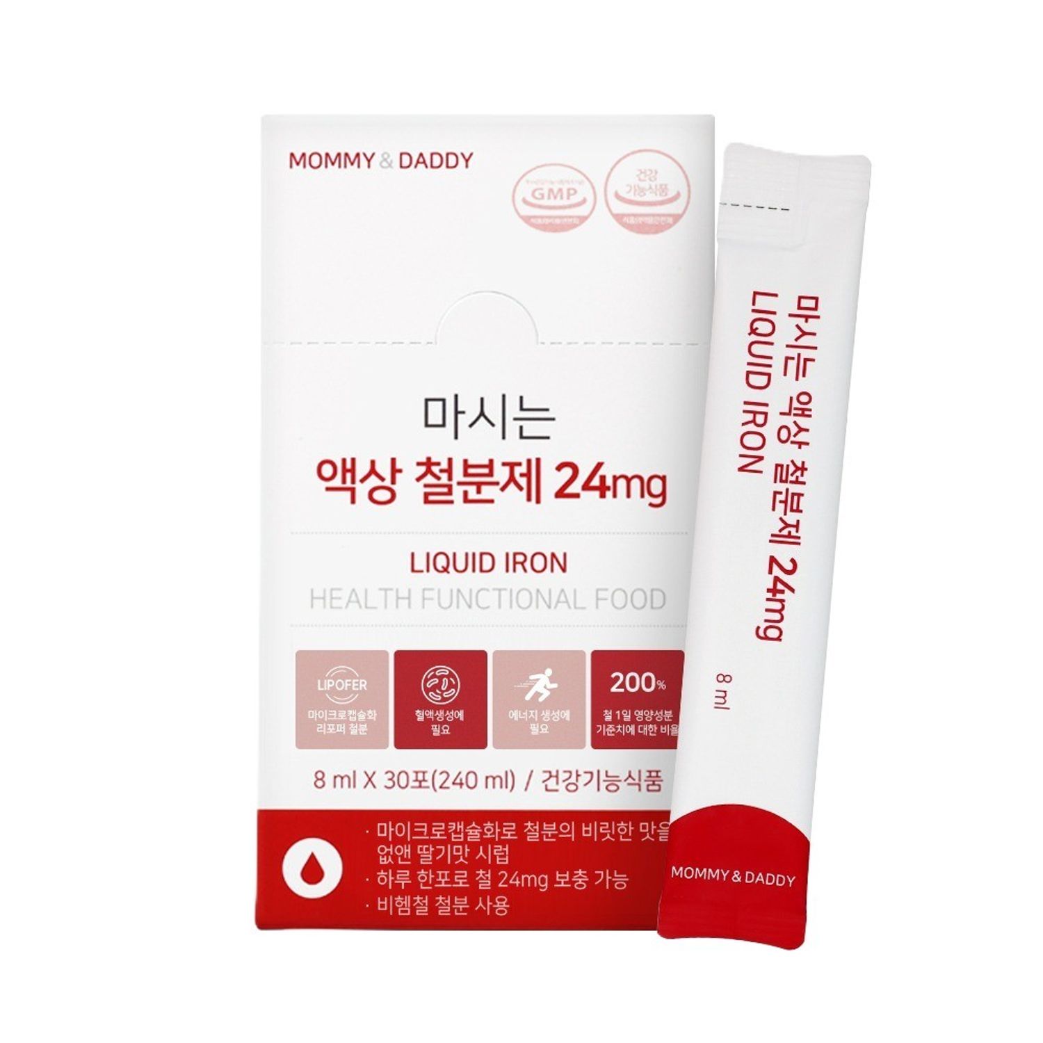 Шингэн төмрийн бэлдмэл 24мг №30