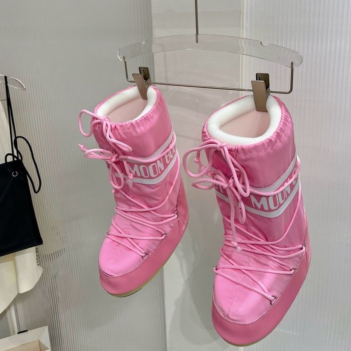 Moon Boot High “Barbie Pink”