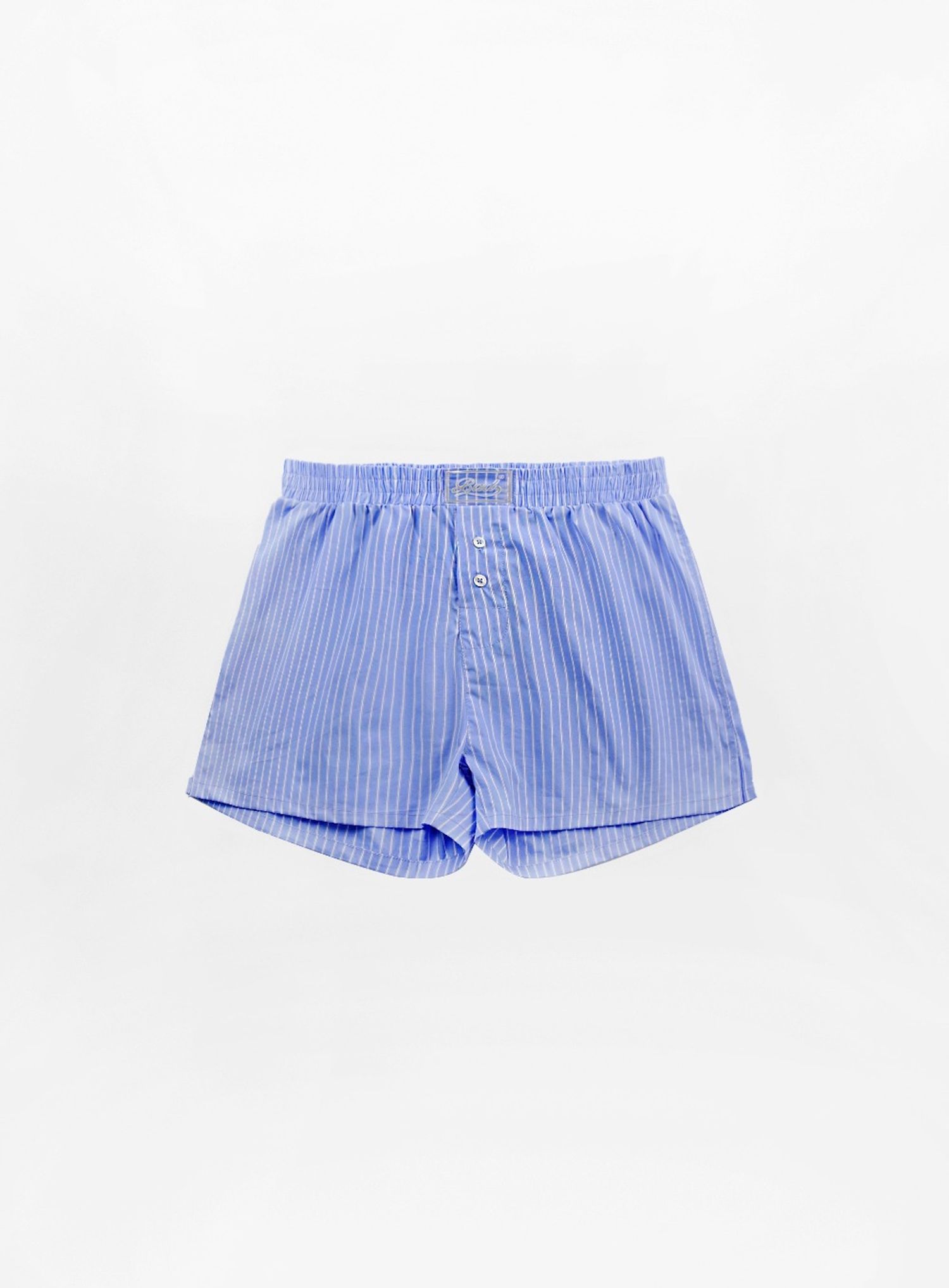  Solid Boxer - Blue/Stripes