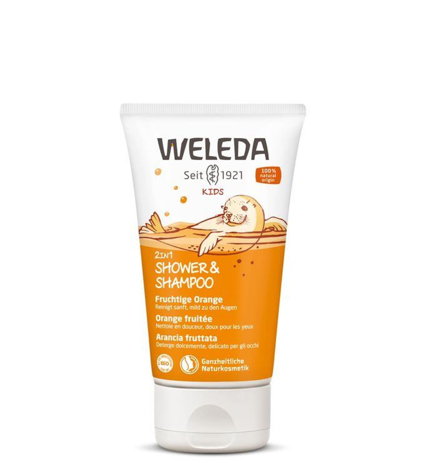 Weleda Kids хүүхдийн жүржтэй угаагч шампунь
