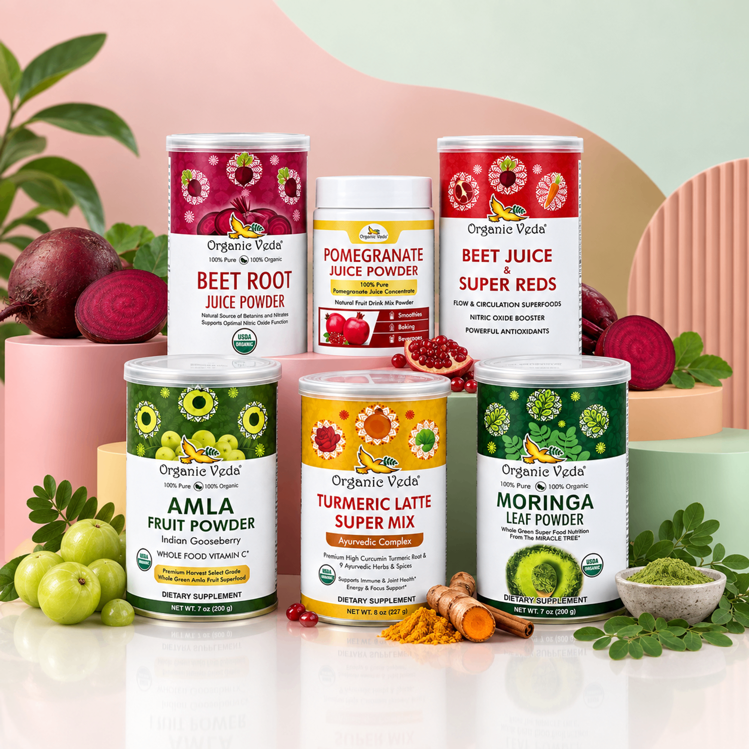 Organic Veda Ultimate Superfood Vitality Bundle
