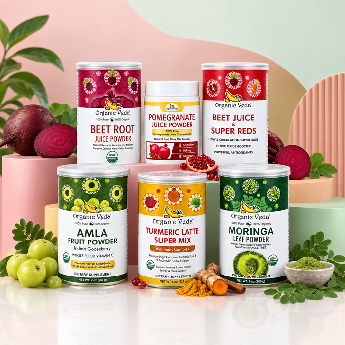 Organic Veda Ultimate Superfood Vitality Bundle
