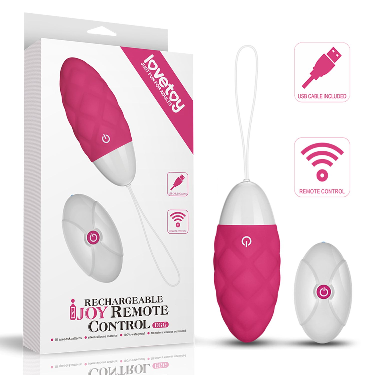 Rechargeable joy remote control-egg