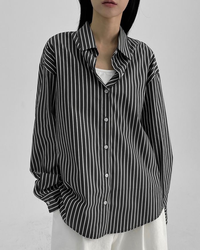 Pickman Stripe Loose Fit Shirt