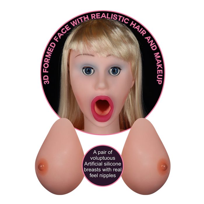 Silicone boobie super love doll 