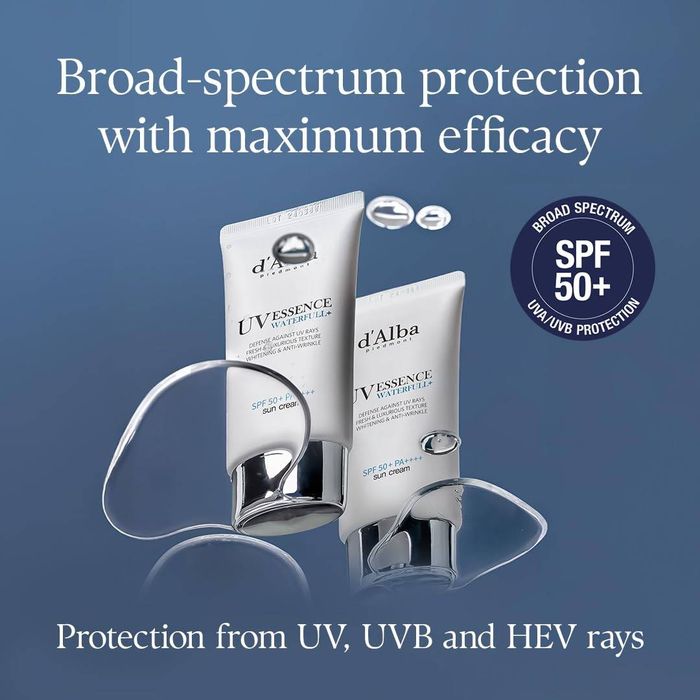 d'Alba Piedmont [ORIGINAL] UV Essence Sunscreen for Face SPF 50+ 2x