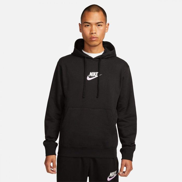 Nike Club French Terry Pullover Hoodie 'Black' 