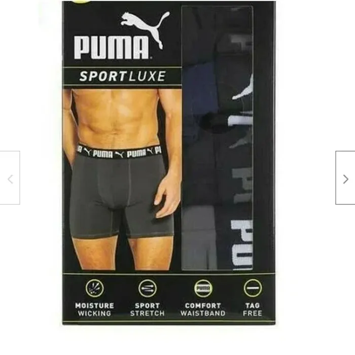PUMA Men's Boxer Brief, 5-pack, Size M