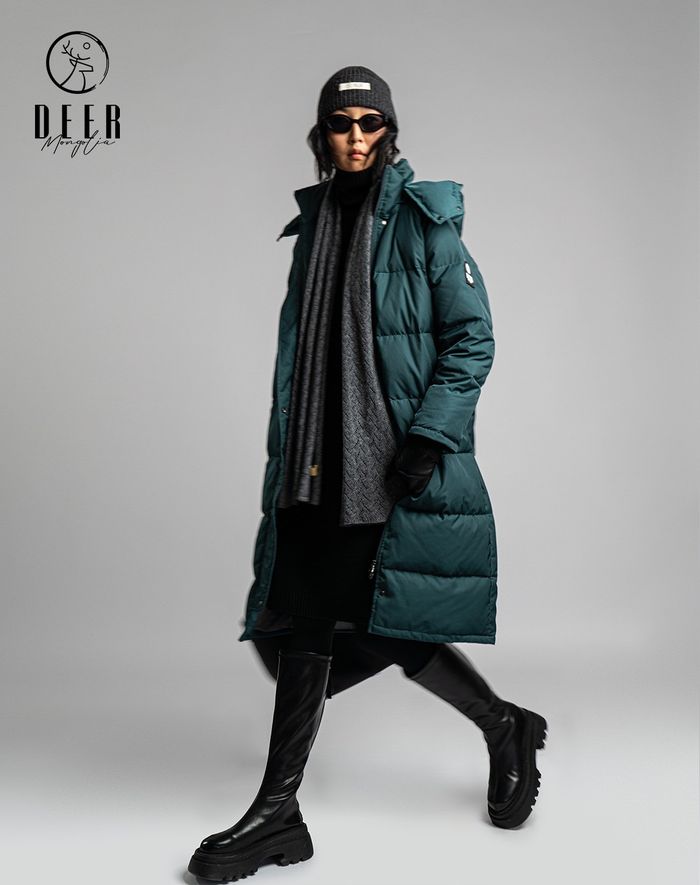 Эмэгтэй сөдөн урт куртка /Long Halo/