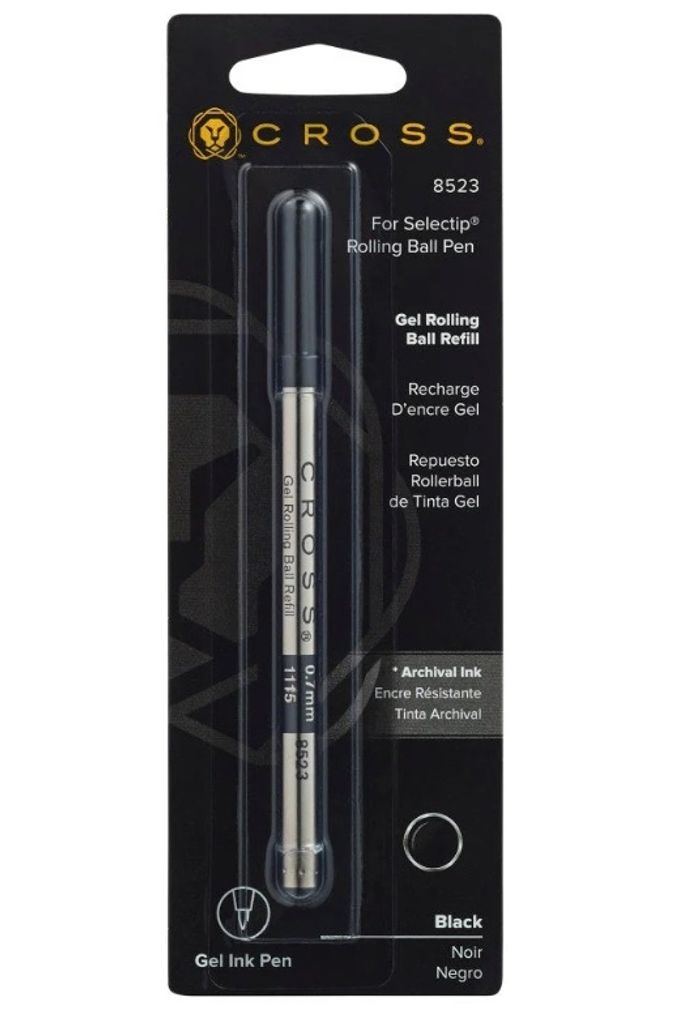 Selectip Gel Rollerball Pen Refill - Black – Single Pack