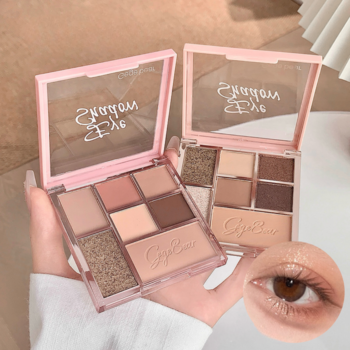 🎨 Gege Bear 9 Color Eye Shadow Palette