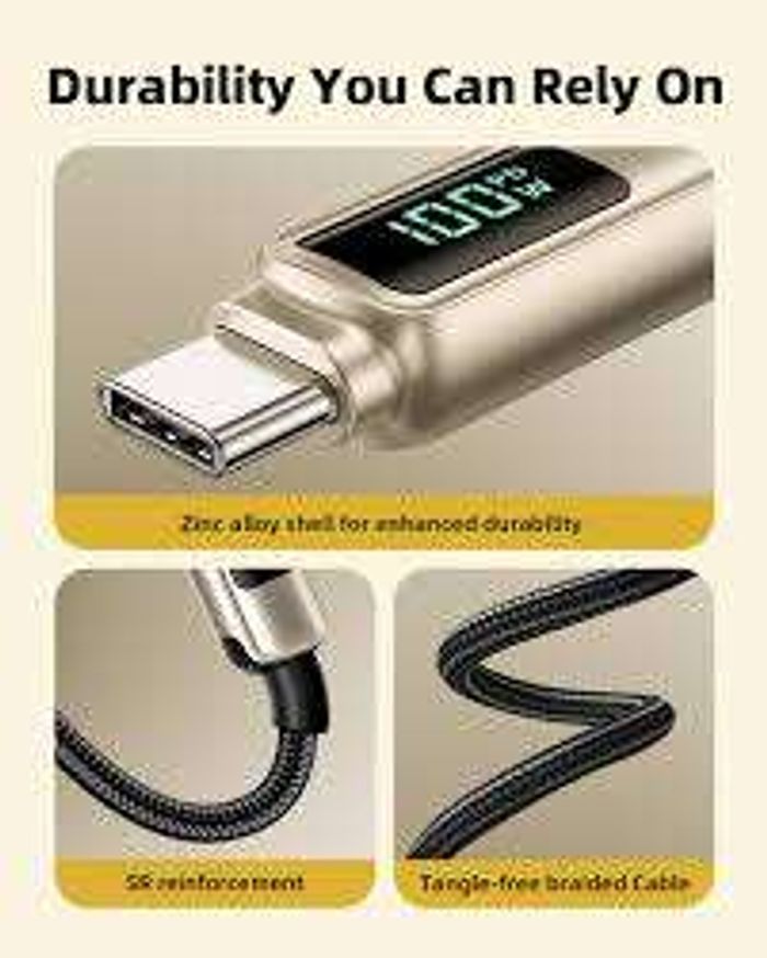 DigiPower USB-C to Lightning Cable  