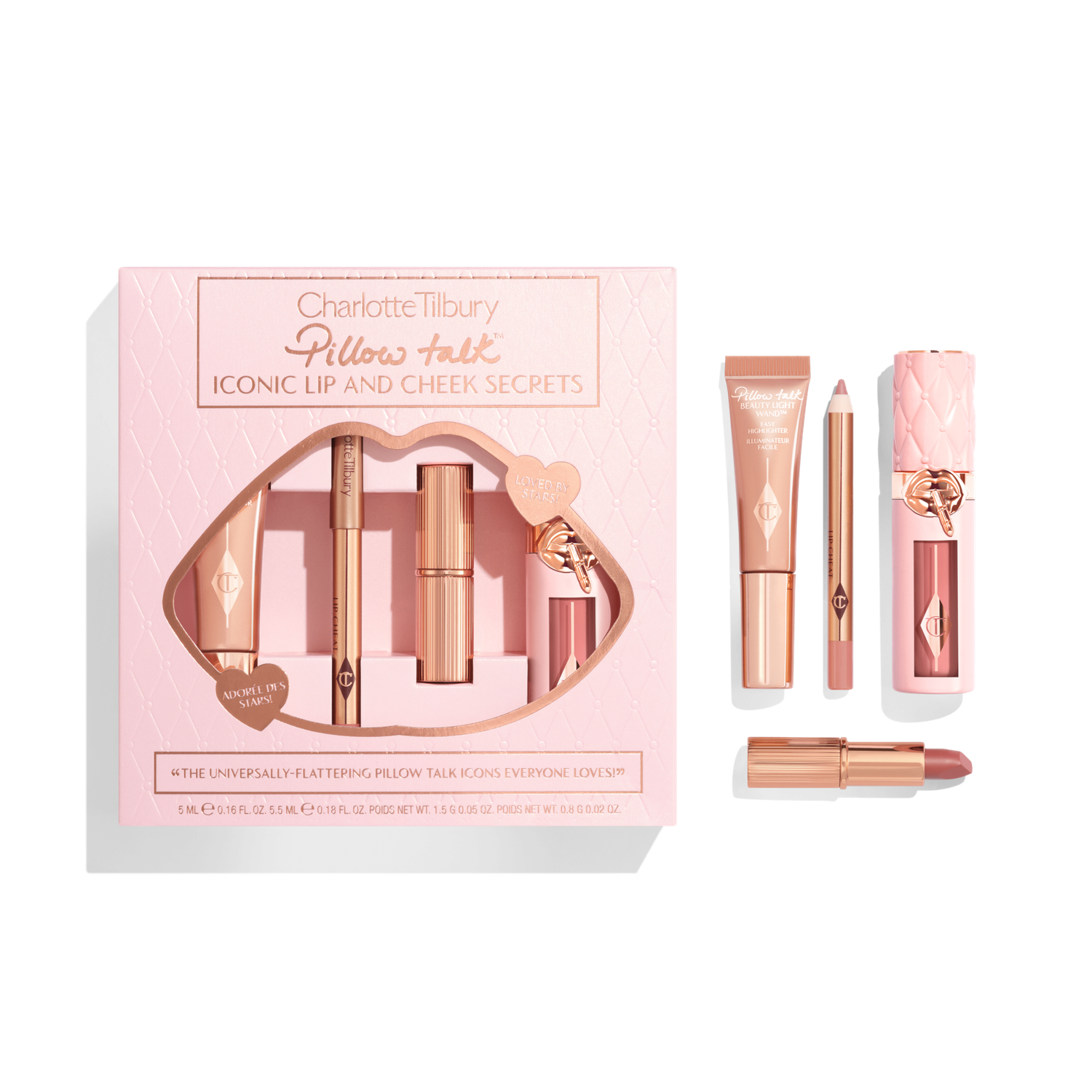 Charlotte Tilbury Pillow Talk Iconic Lip And Cheek Secrets 