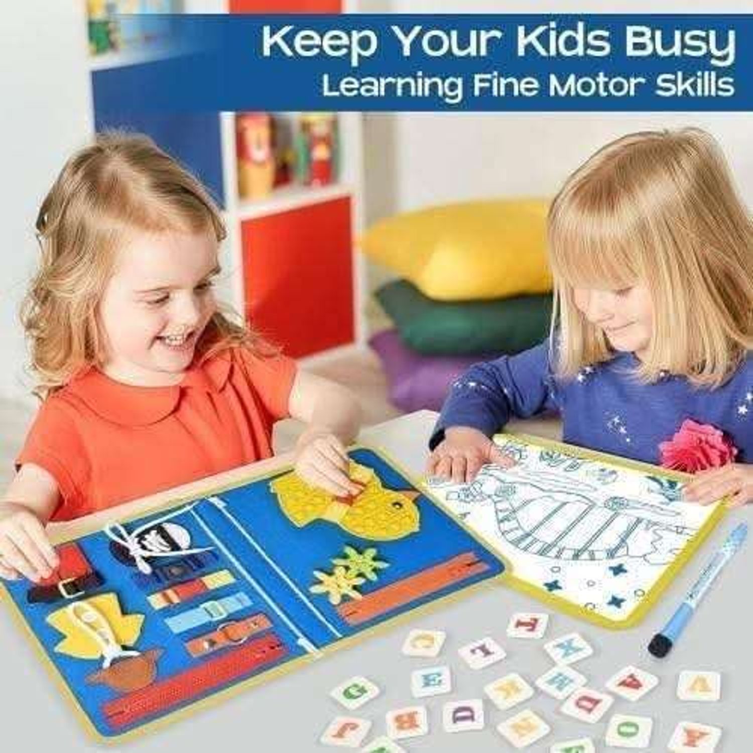 Хүүхдийн хөгжлийг дэмжих ухаалаг тоглоом  Comirth Busy Board