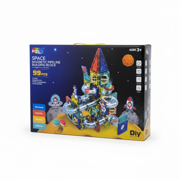 PZL брэндийн 3 хэмжээст 99 ширхэгтэй соронзон тоглоом