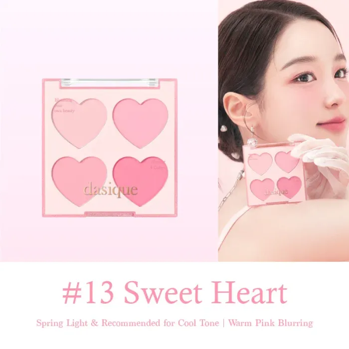 DASIQUE Blending Mood Cheek [Heart Edition]