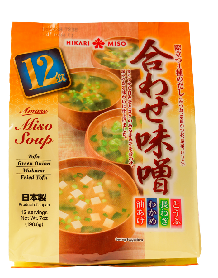 Hikari 4 төрлийн амттай мисо шөл