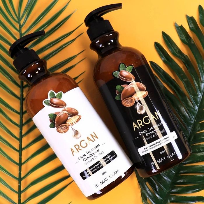Mayisland Argan clinic treatment shampoo & conditioner