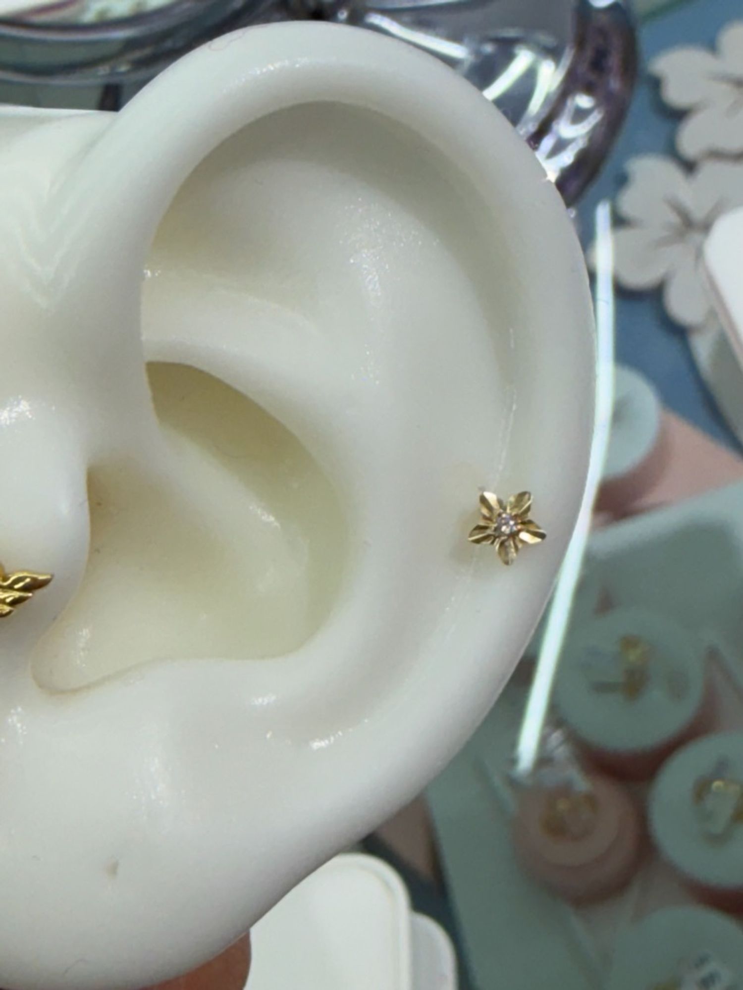 Одтой монет piercing