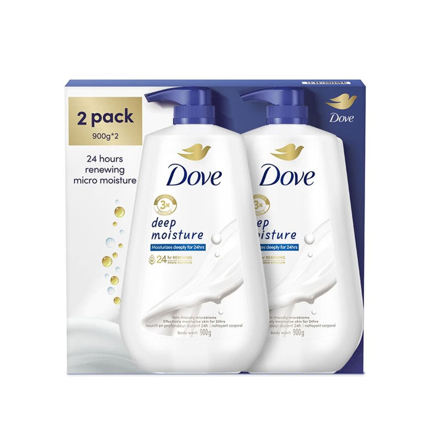 DOVE биеийн шингэн саван 900гр*2