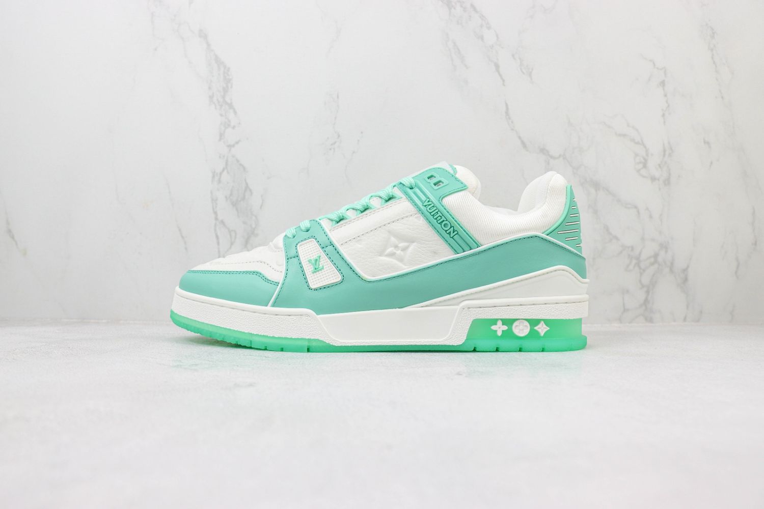 Louis Vuitton LV Trainer Mint Green