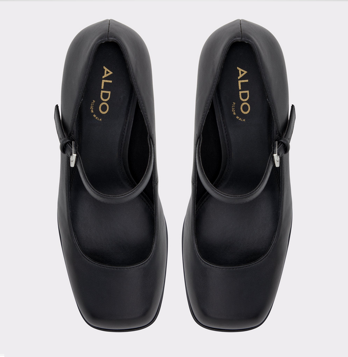 TROWE-001-BLACK-Ladies Cas Shoes