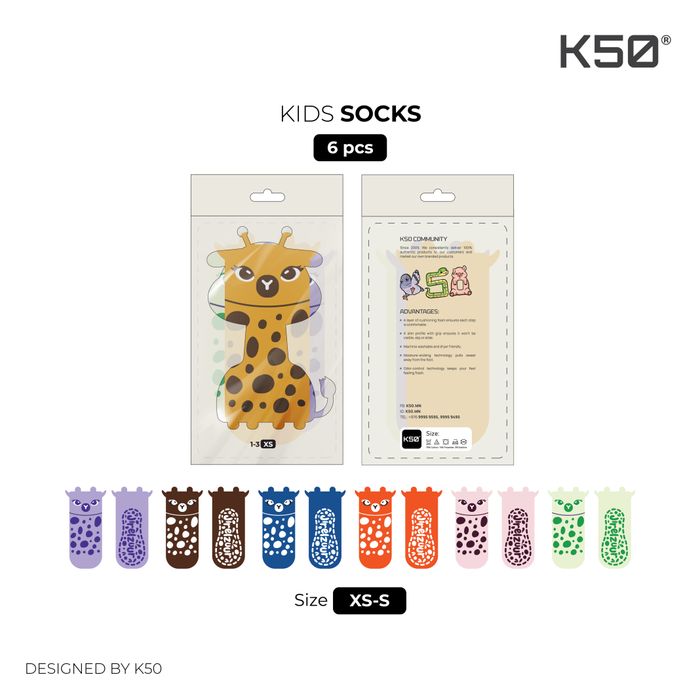 Kids Socks 6pcs