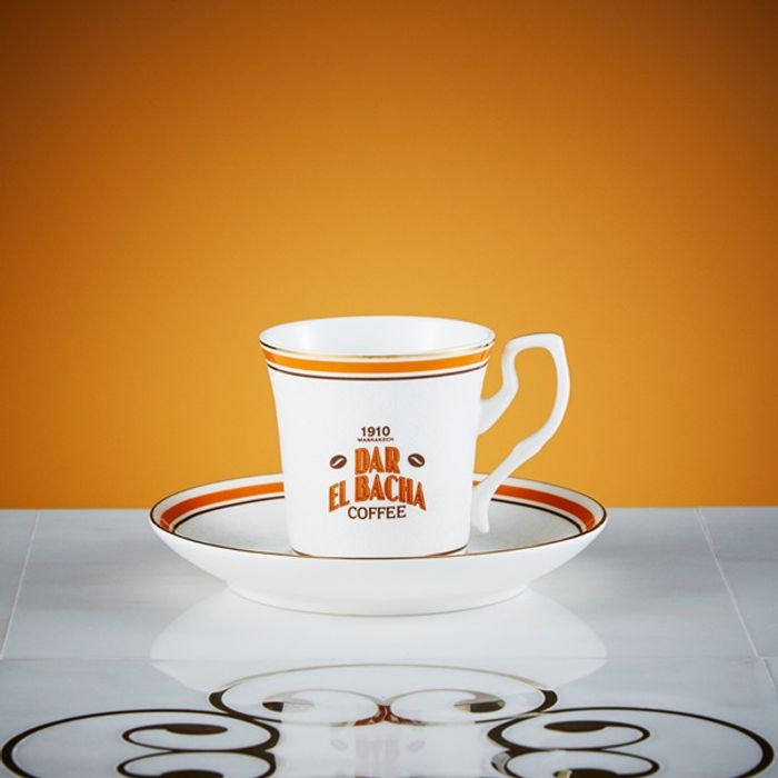 Bacha Heritage Coffee Cup and Saucer