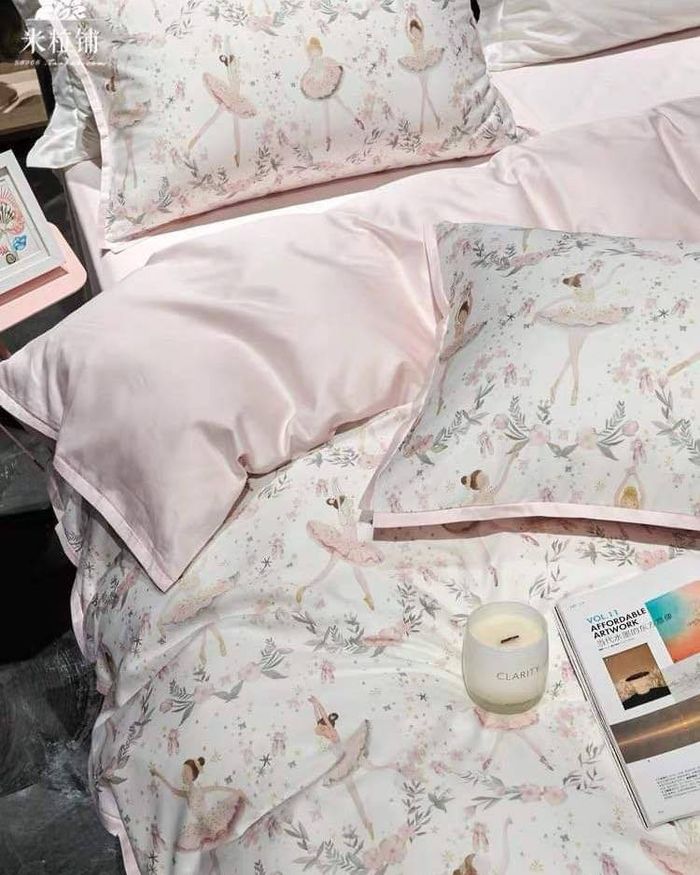 Сатин материалтай нягтаршил өндөртэй 60S зөөлөн даавуун 4-н хос 