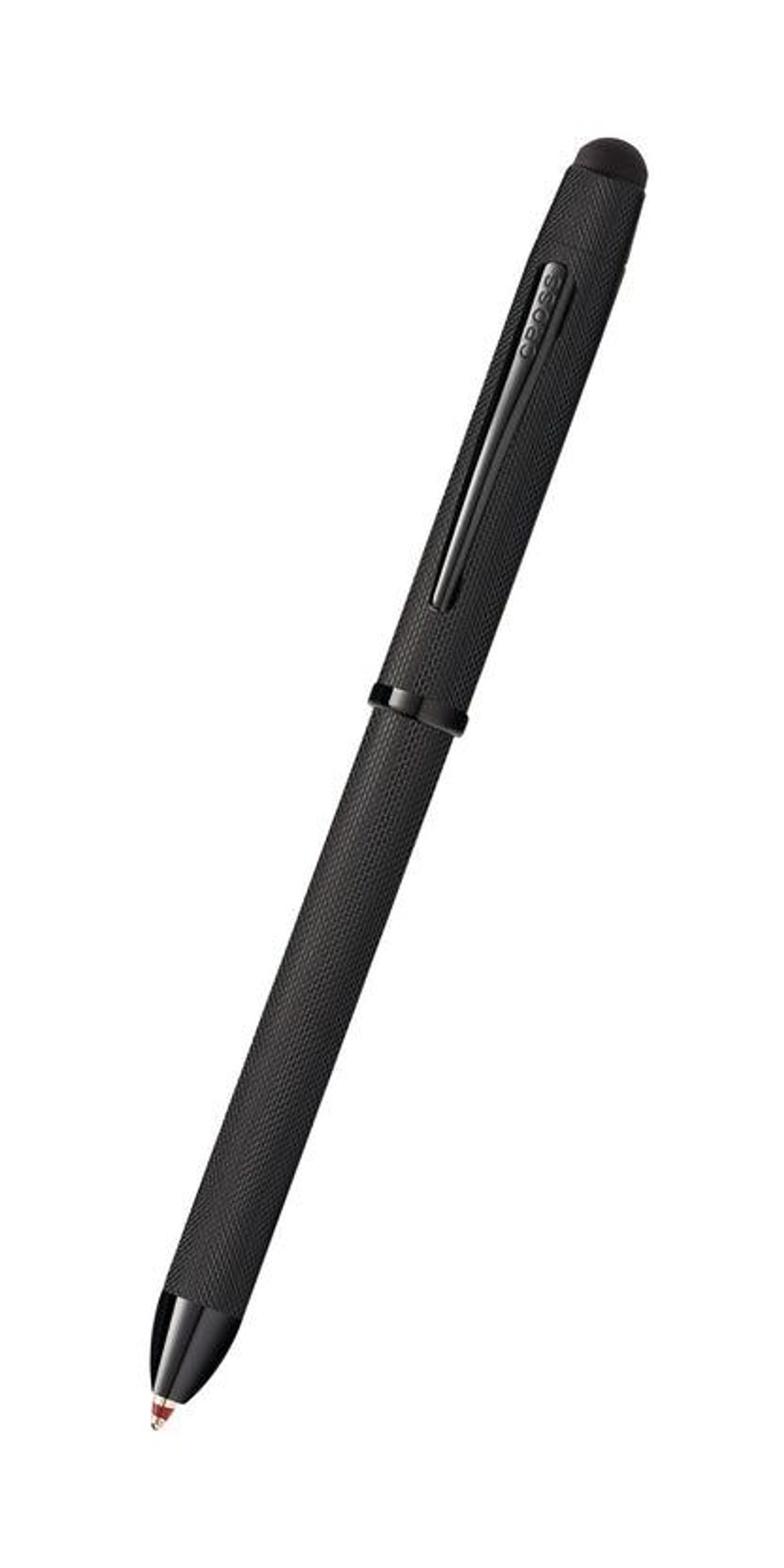 Tech3+™ Brushed Black PVD Multifunction Pen
