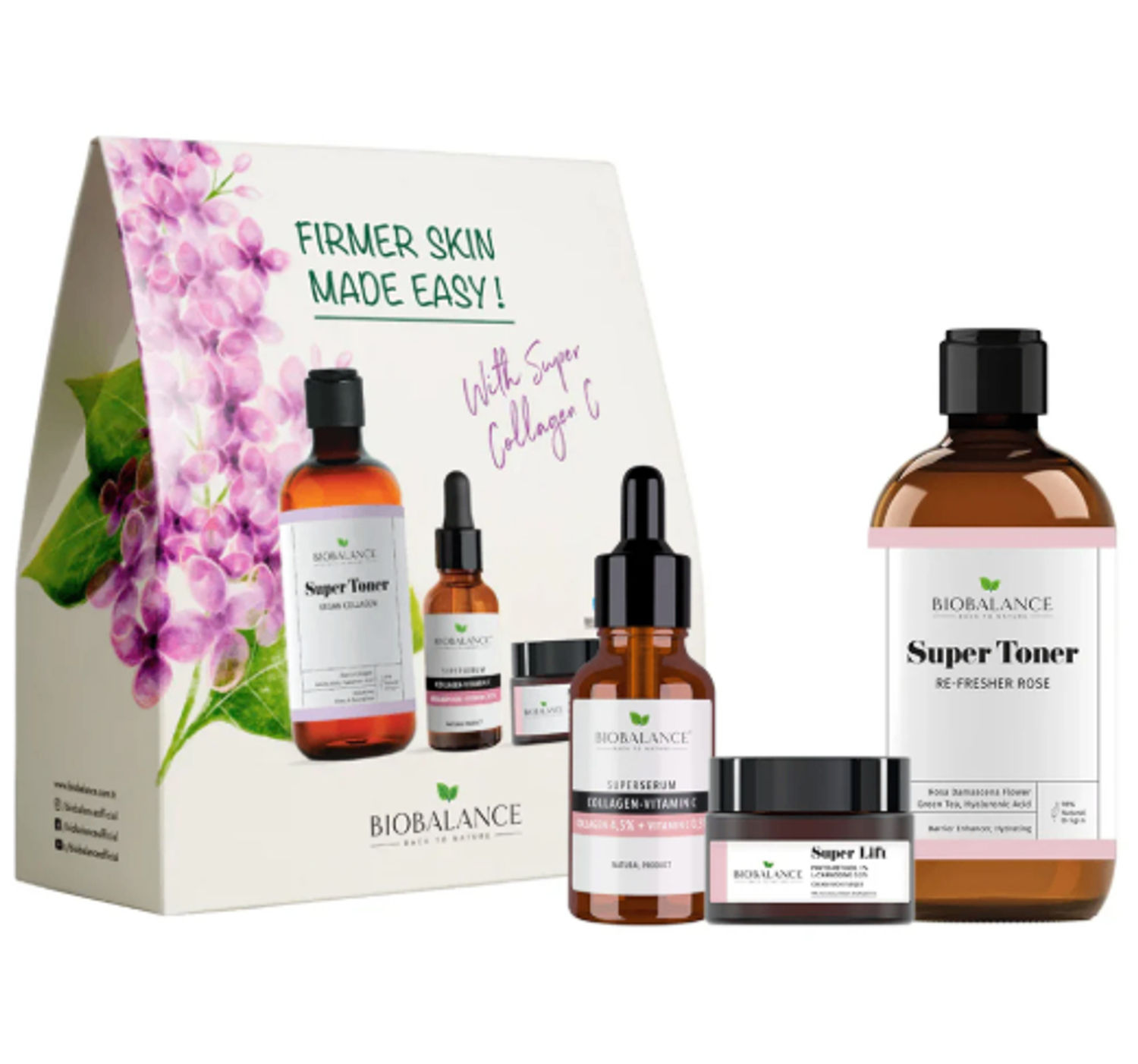Super Collagen C Set/ Чийгшүүлж, чангалах үйлчилгээтэй сет