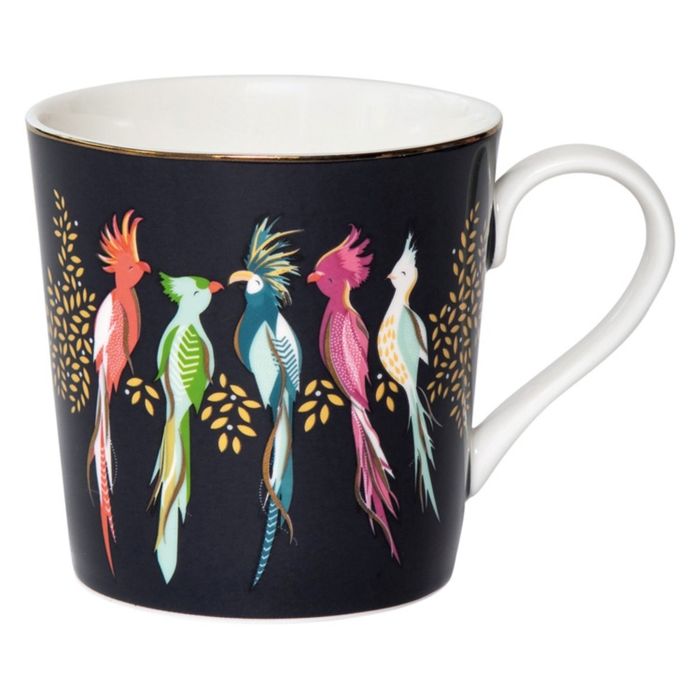 Cockatoo Navy Boxed Mug_0.34L Sara Miller