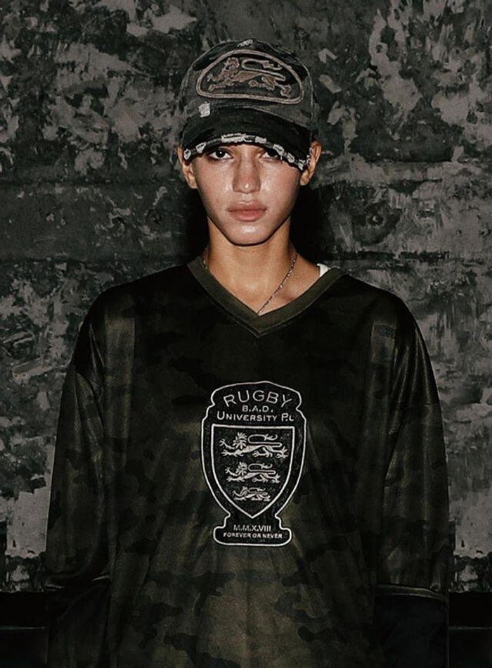 Mystic Big Patch Ball Cap - Dusty Green Camo 