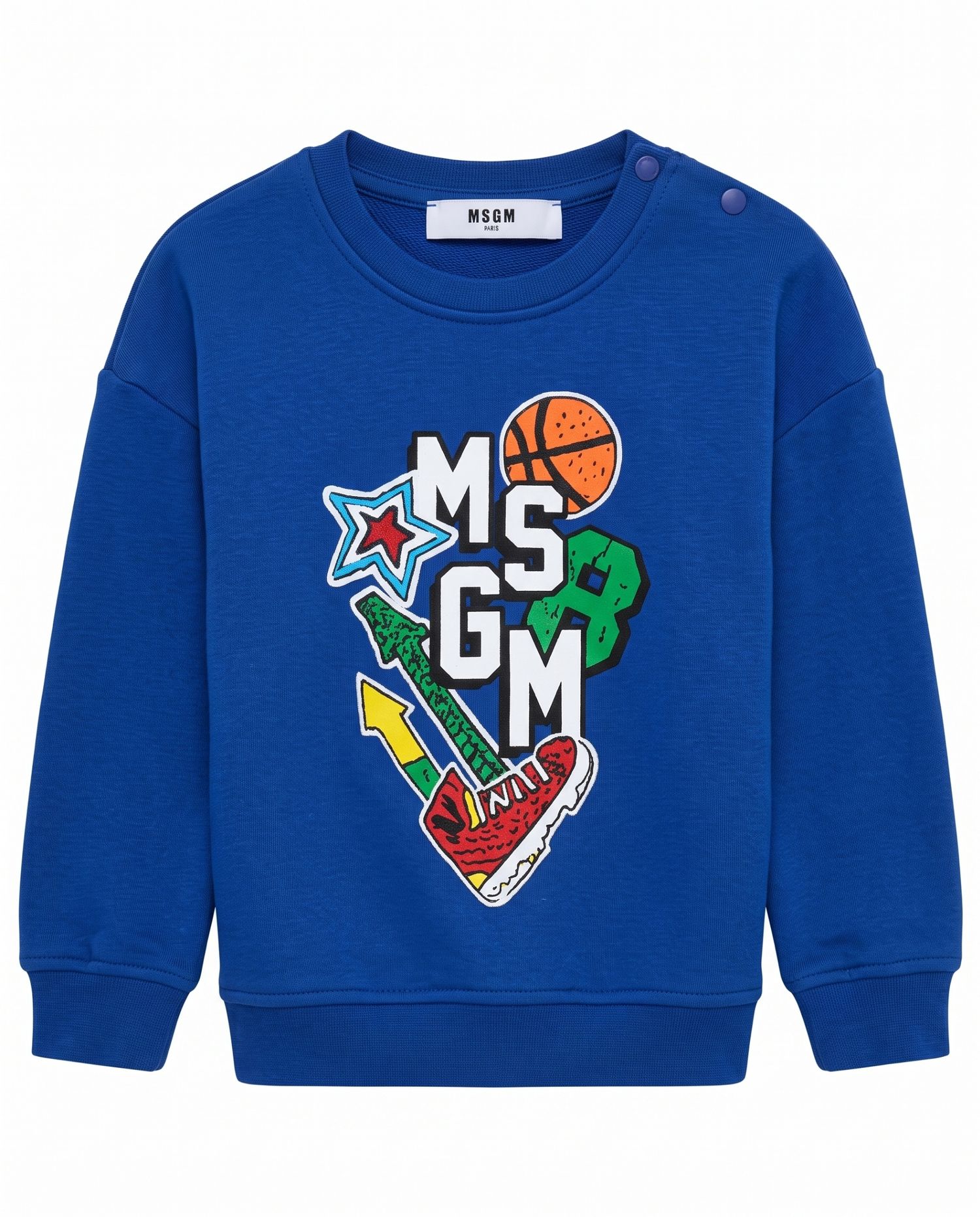 STRETCH FLEECE SWEATSHIRT