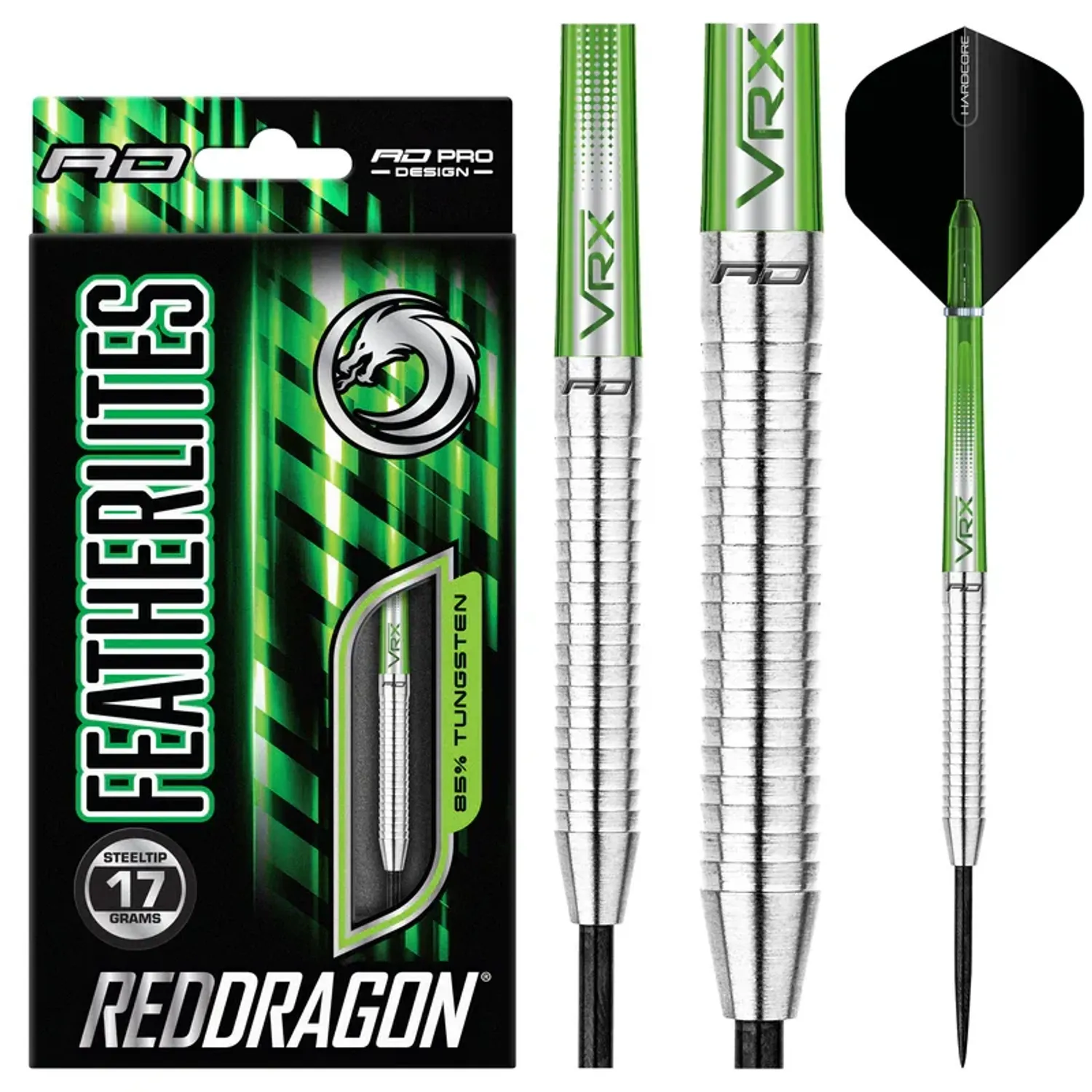 RED DRAGON Featherlite 2 85% - Steel Tip