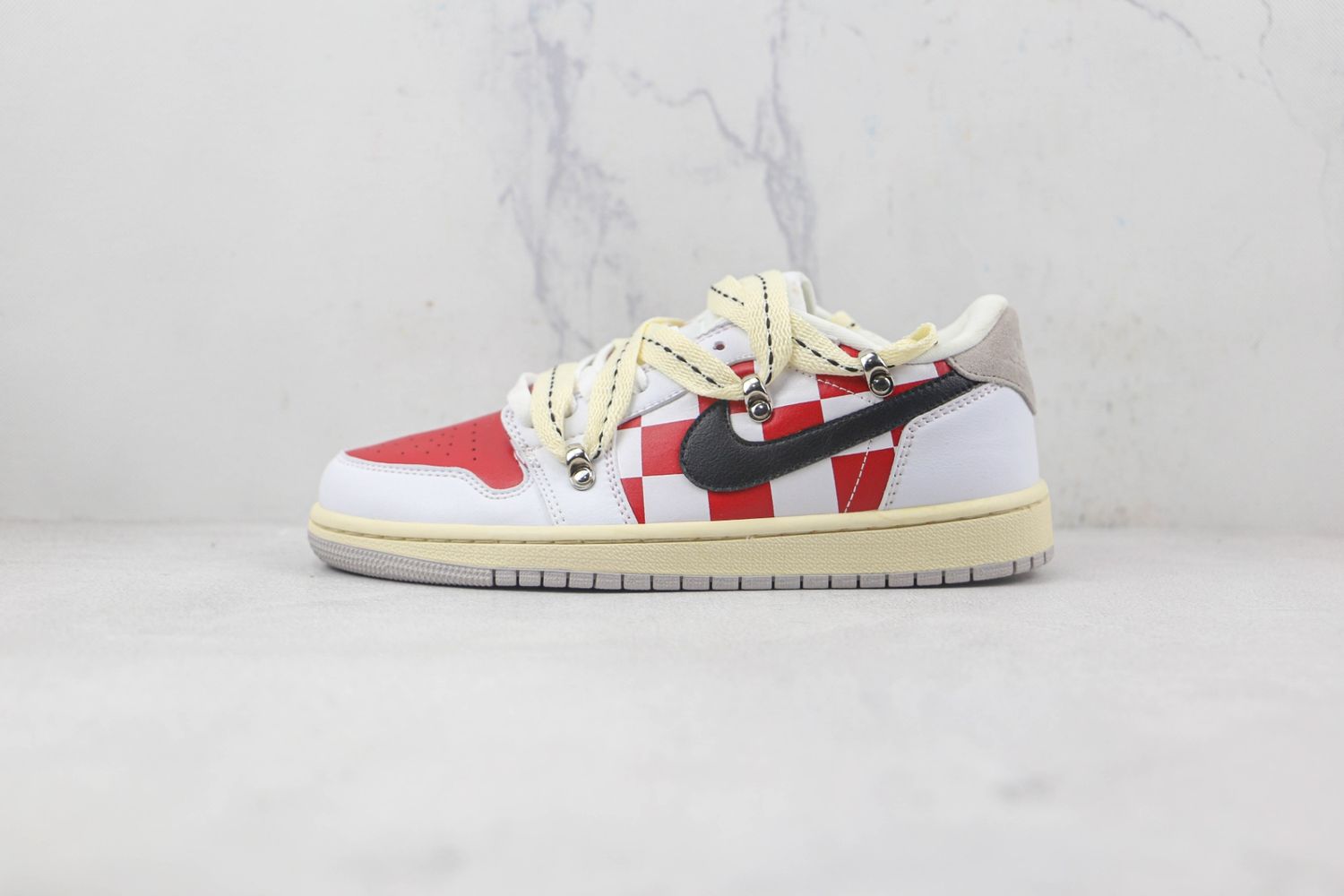 Air Jordan 1 Low OG White Particle Grey 