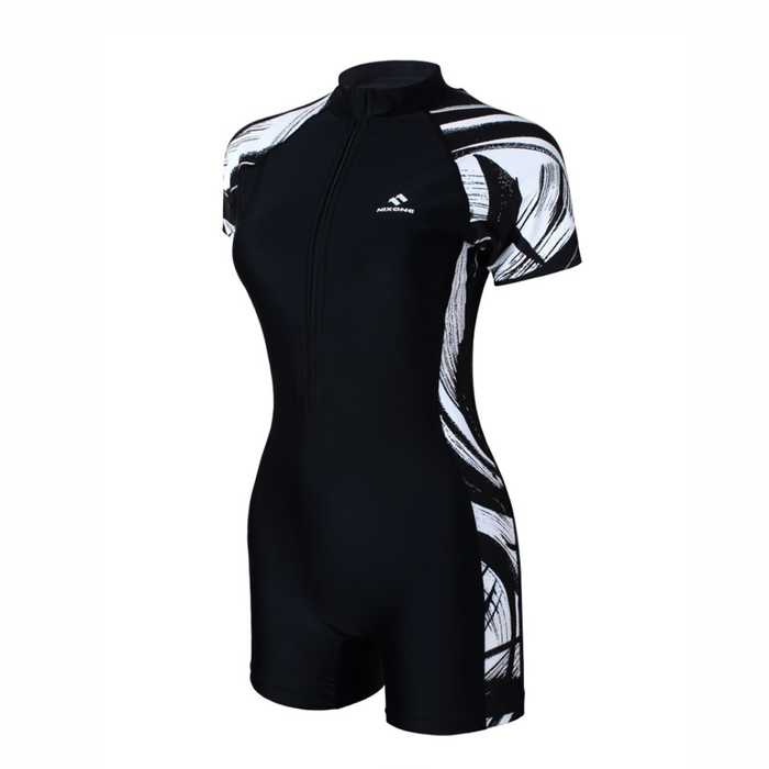 NIXONE - Хагас битүү эмэгтэй усны хувцас SW-4973BK Set