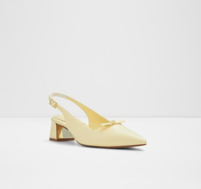 JANIETT-740-LIGHT YELLOW-Ladies Dress Shoes