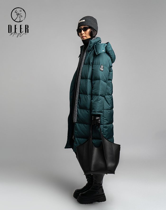 Эмэгтэй сөдөн урт куртка /Long Halo/