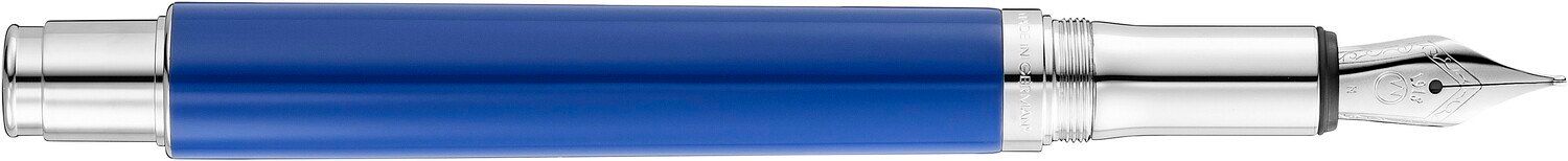 Waldmann Xetra Vienna Special Edition Blue Fountain Pen Medium Nib 